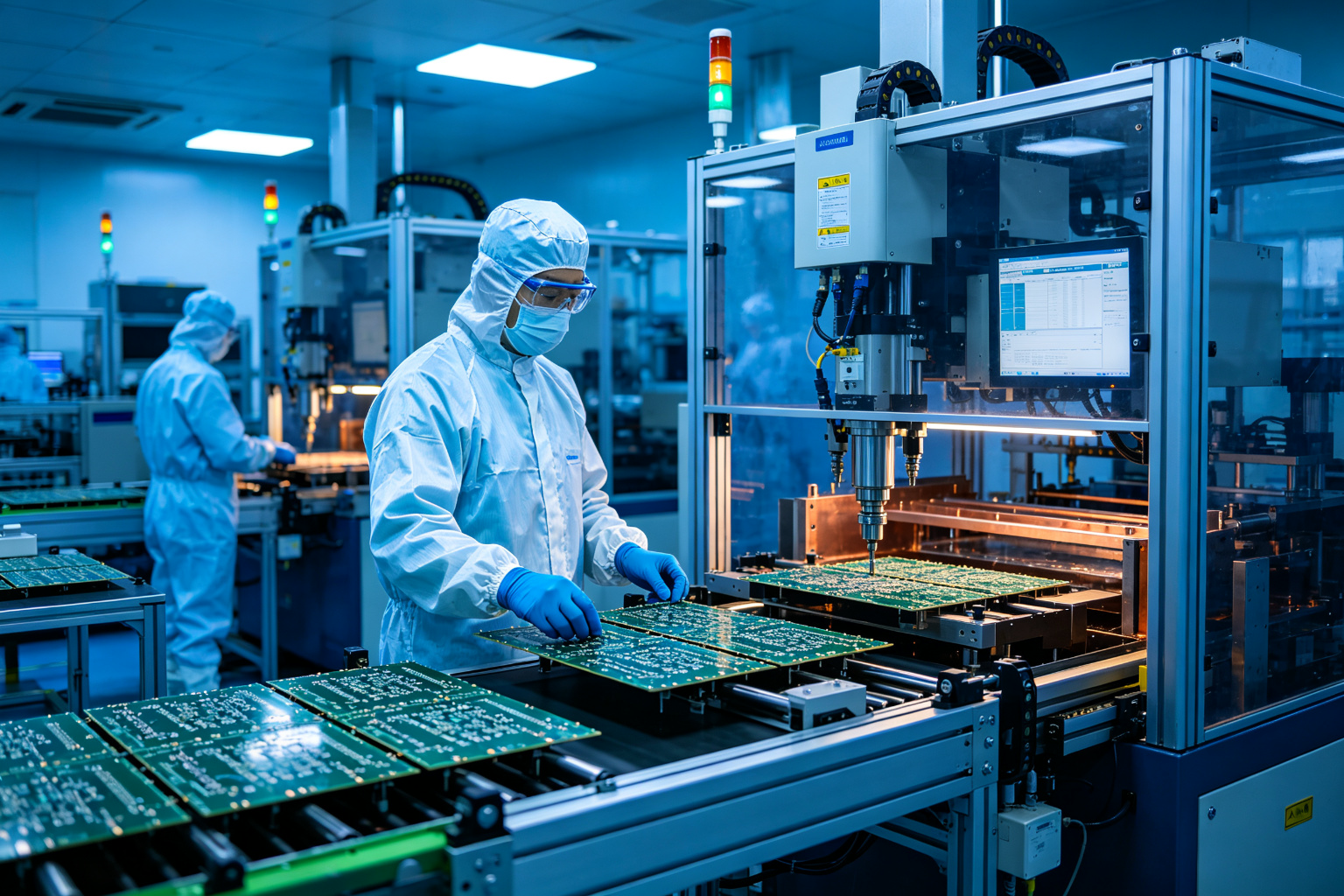 HDI PCB Manufacturing Line